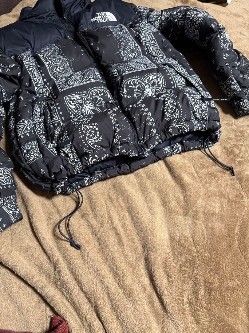 ぷれぼ THE NORTH FACE ecoヌプシ ペイズリー柄