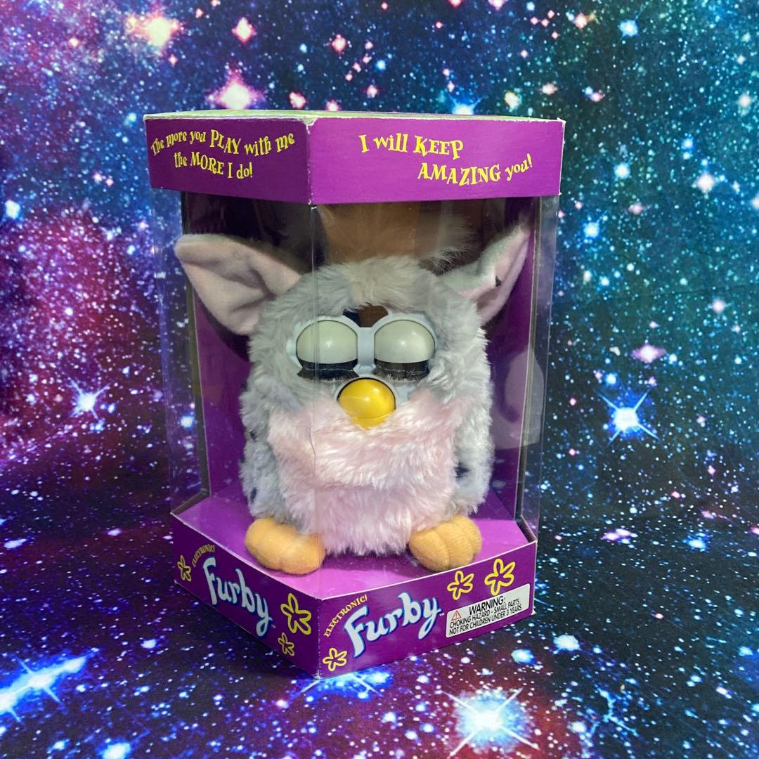 初代ファービー ピンクグレー