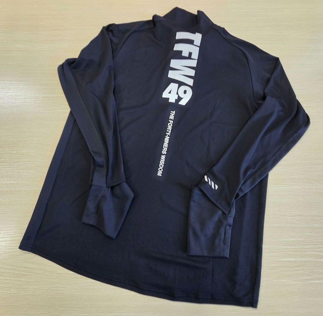 メンズウェア TFW49 TRAINING HALF ZIP L/S TSHIRT