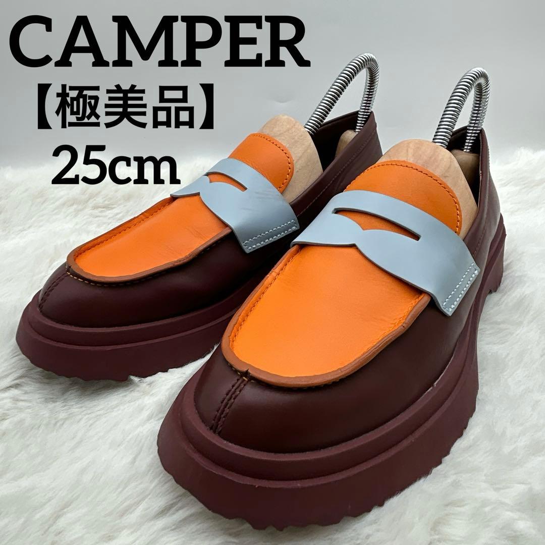 【極美品】希少　レア　CAMPER ローファー Walden バイカラー