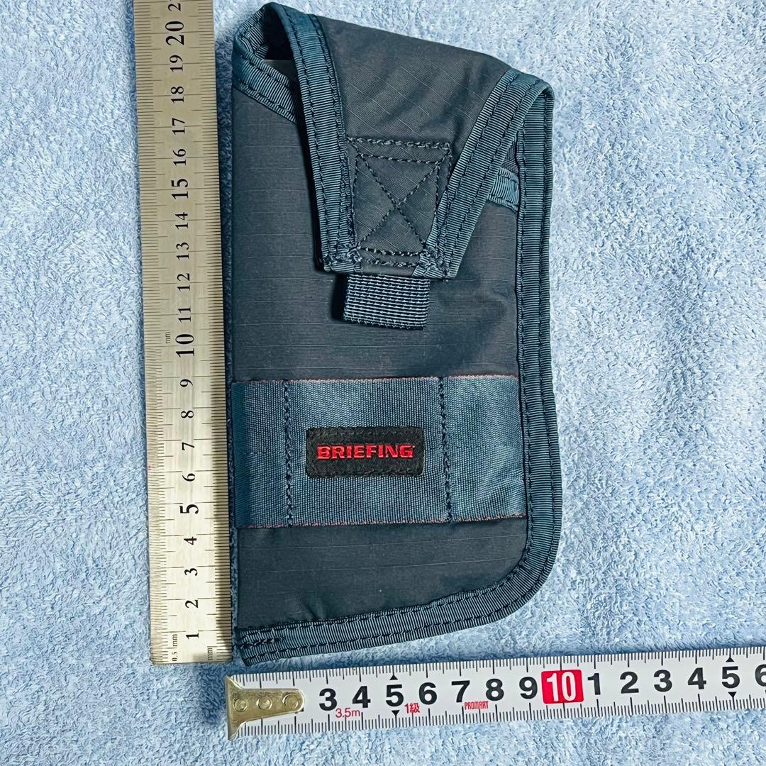 美品 BRIEFING PP-6 PLUS MW ネイビー