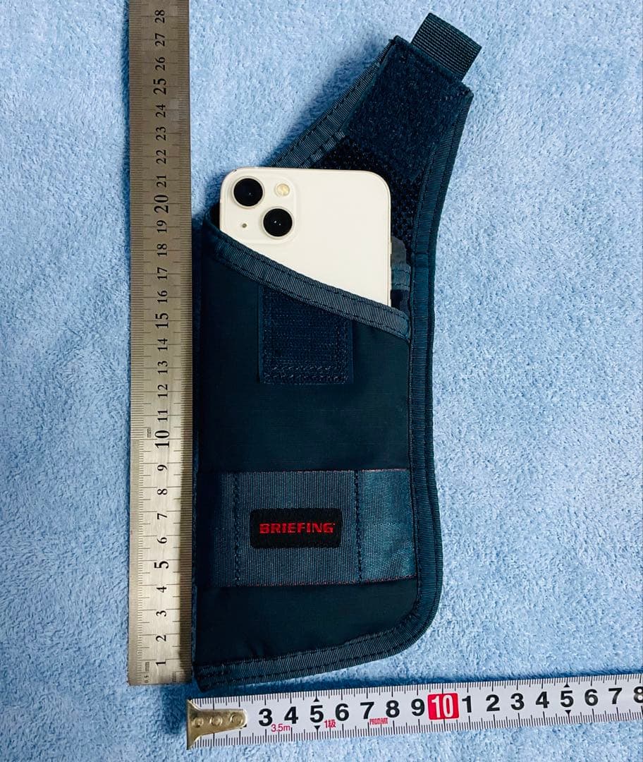 美品 BRIEFING PP-6 PLUS MW ネイビー