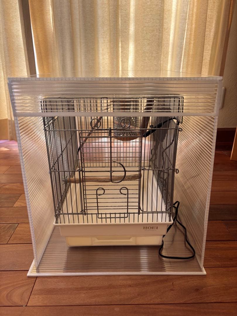 mococo！　鳥ケージ保温カバー！