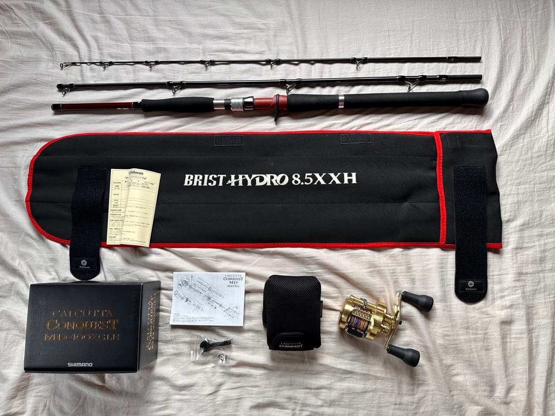 フィッシュマン 8.5XXH ／シマノ MD400XGLH