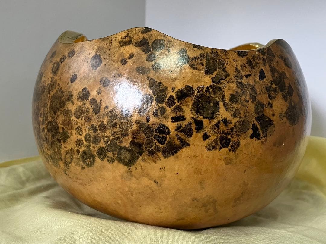 中村宗悦 玄々斎好写 瓢菓子器 共箱共布