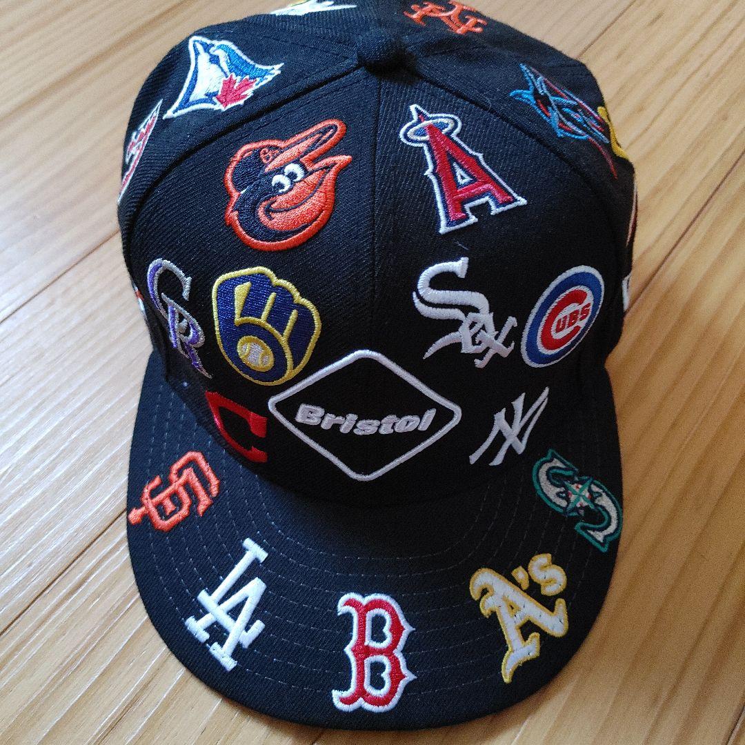 F.C.Real Bristol ニューエラ MLB チームロゴ 黒