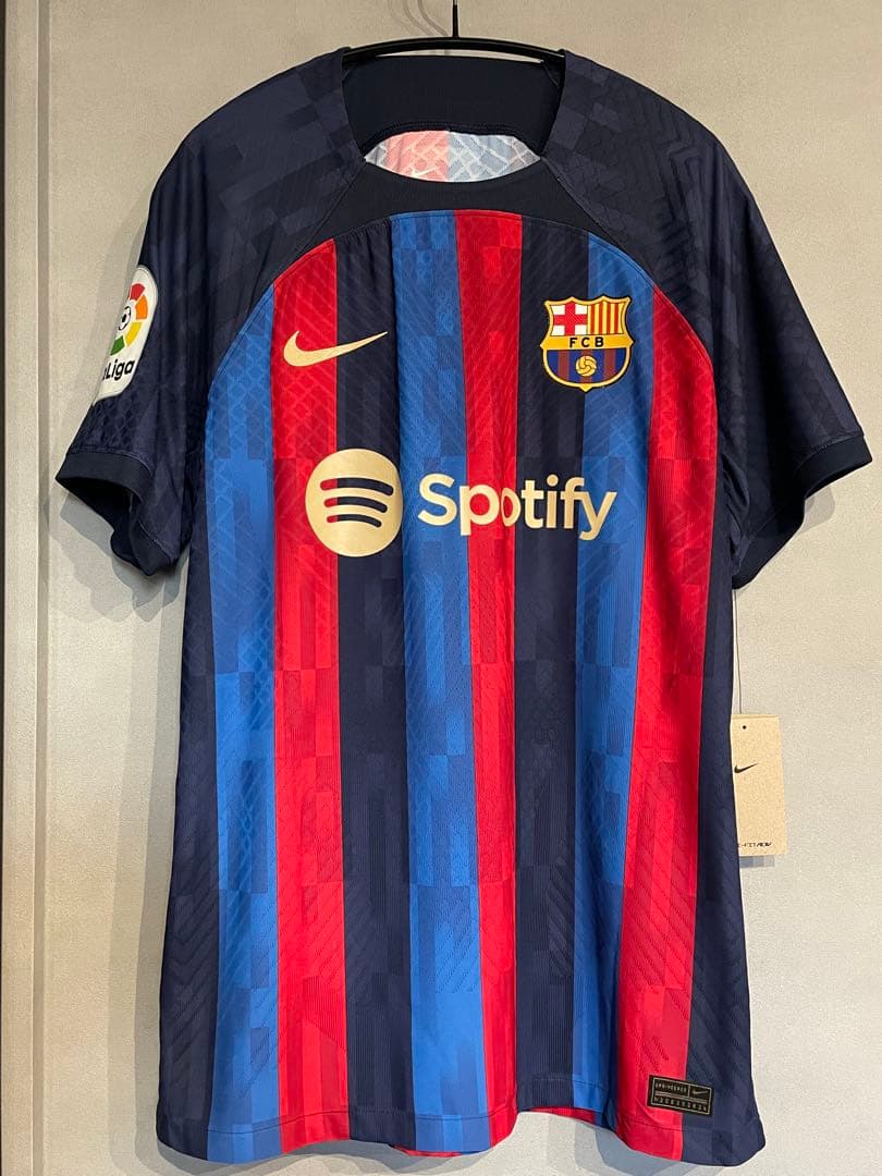 【タグ付き正規】オーセンティック バルセロナ22-23 セルヒオ ブスケツ 5