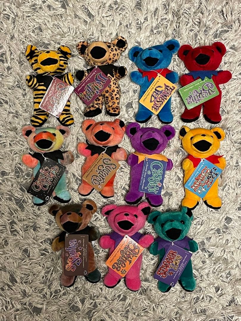 グレイトフル・デッドベア　ファーストエディションベア 11体セット　ビーンベア