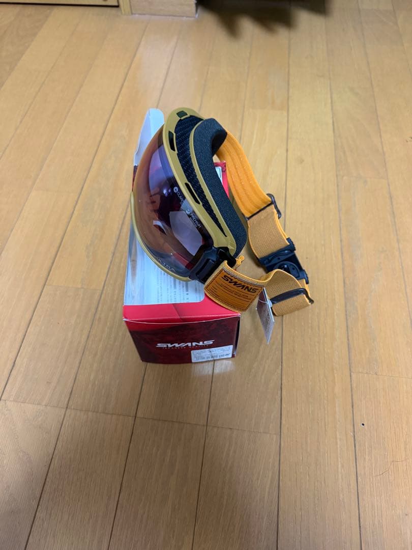 SWANS XTRA ゴーグル ゴールド