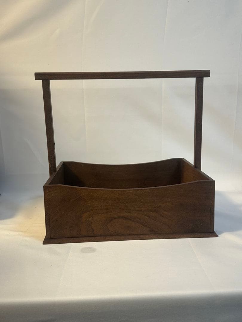 明治　古伊万里　火入　火鉢　天然木　莨盆　一双 古茶道具