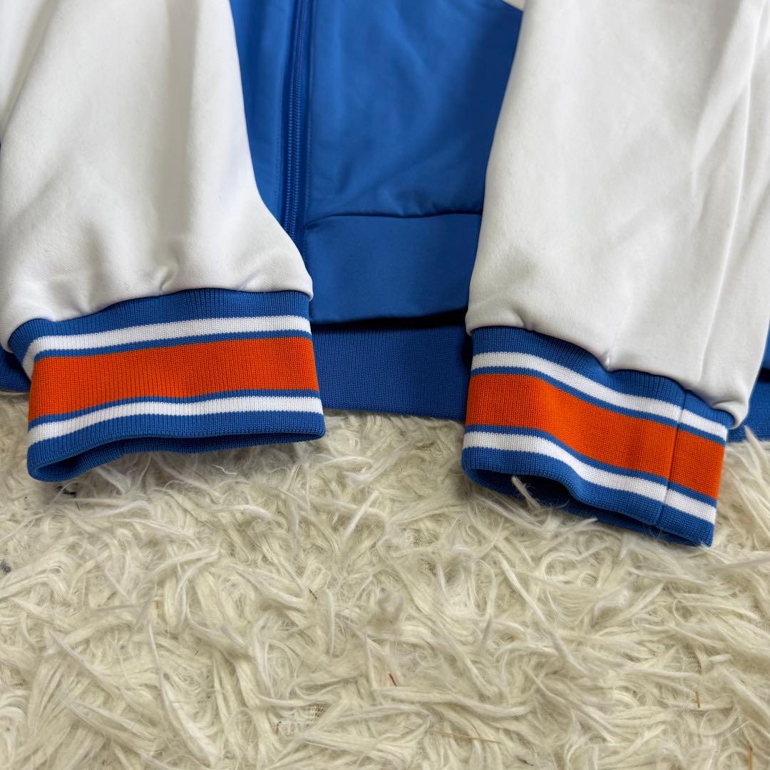 【マンシングウェア】極美品 ジップジャケット ノーカラー Lサイズ レディース