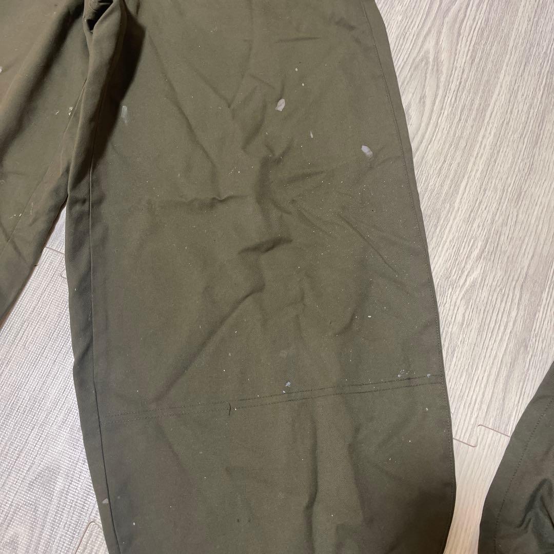 千曲屋 上下セット　グリーン　グレーセット　LL