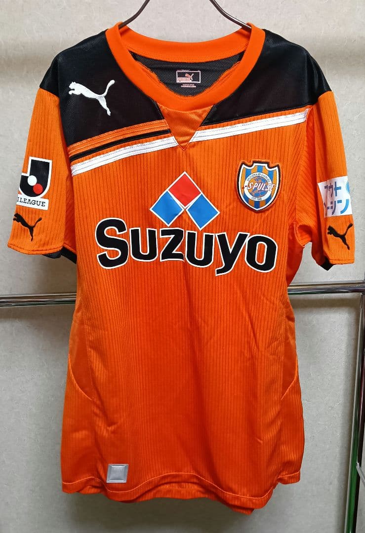 清水エスパルス 2011ホームユニフォーム PUMA正規品／M／背番号なし/美品