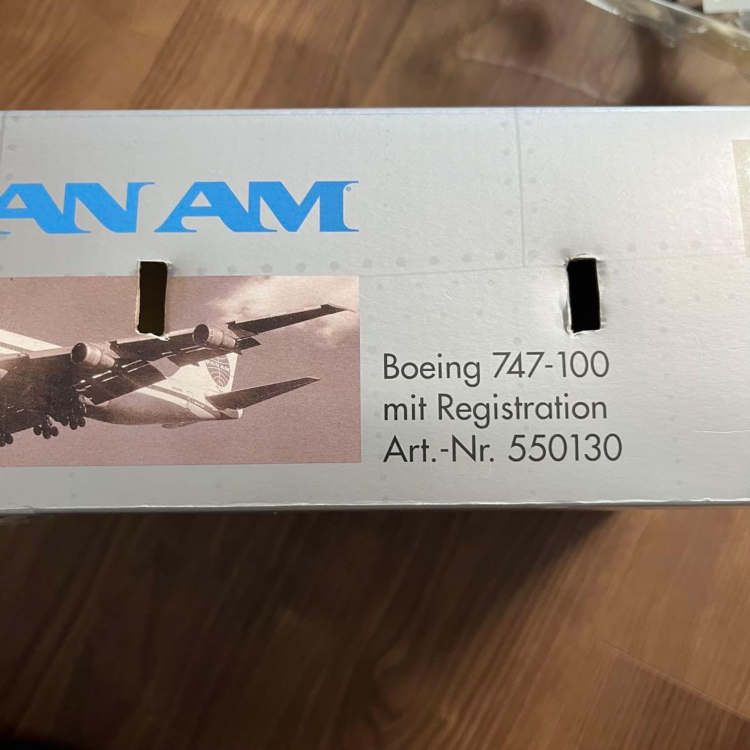 航空機・ヘリコプター PAN AM Boeing 747-100 1:200