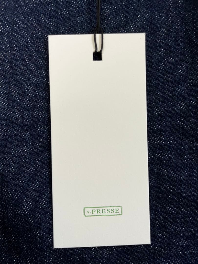 パンツ A.PRESSE No.22 Washed Wide Denim Pants