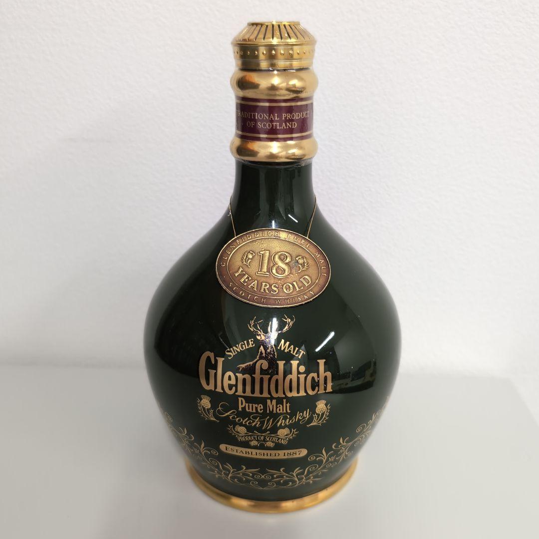 グレンフィディック　18年　ピュアモルト　緑陶器