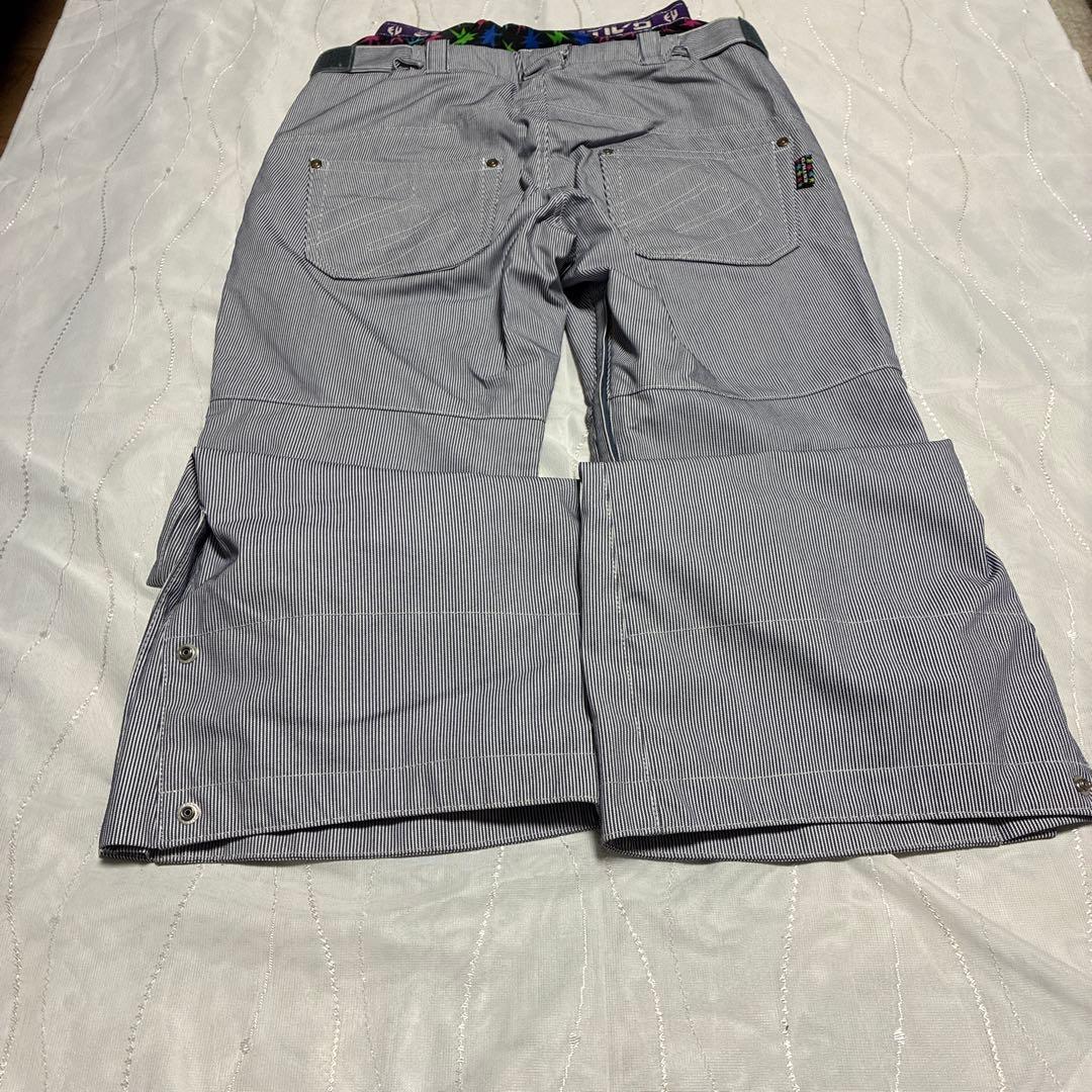 SISTA ESTIVO フード付きレッドスノーボードウェア上下