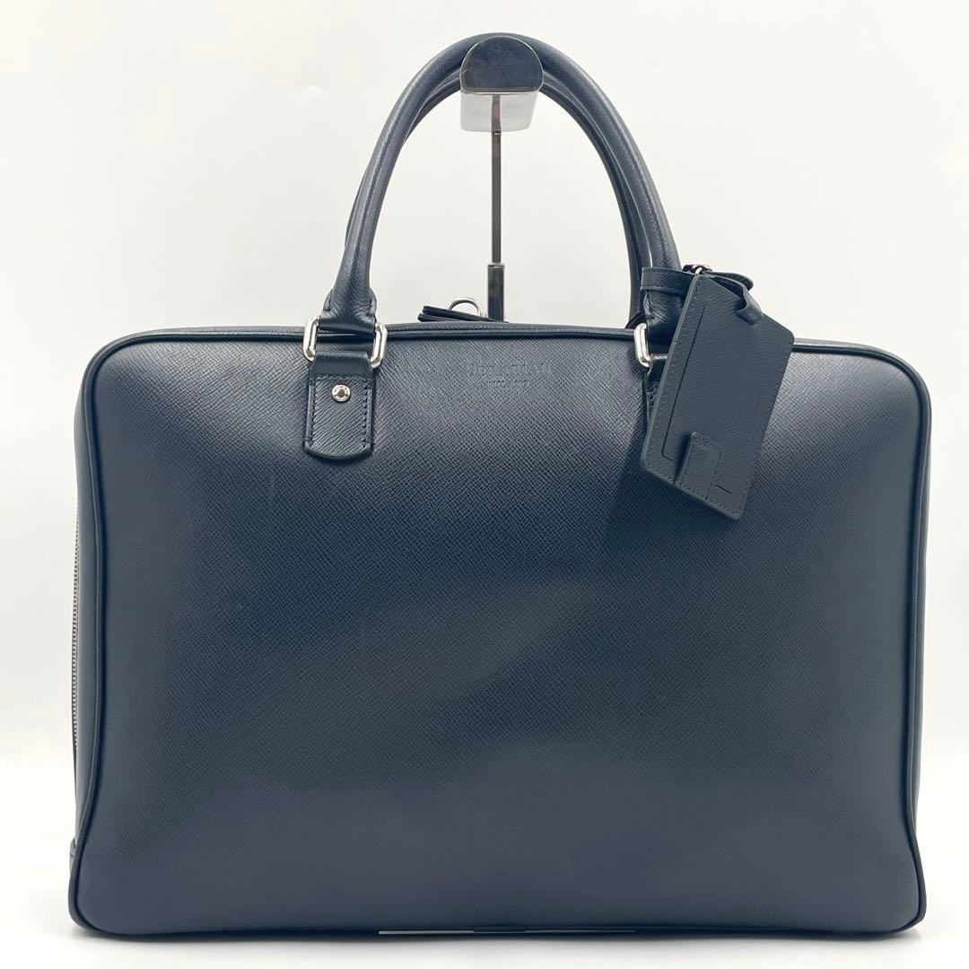 【極上/美品】SERAPIAN ブリーフケース ビジネスバック 大容量 A4可