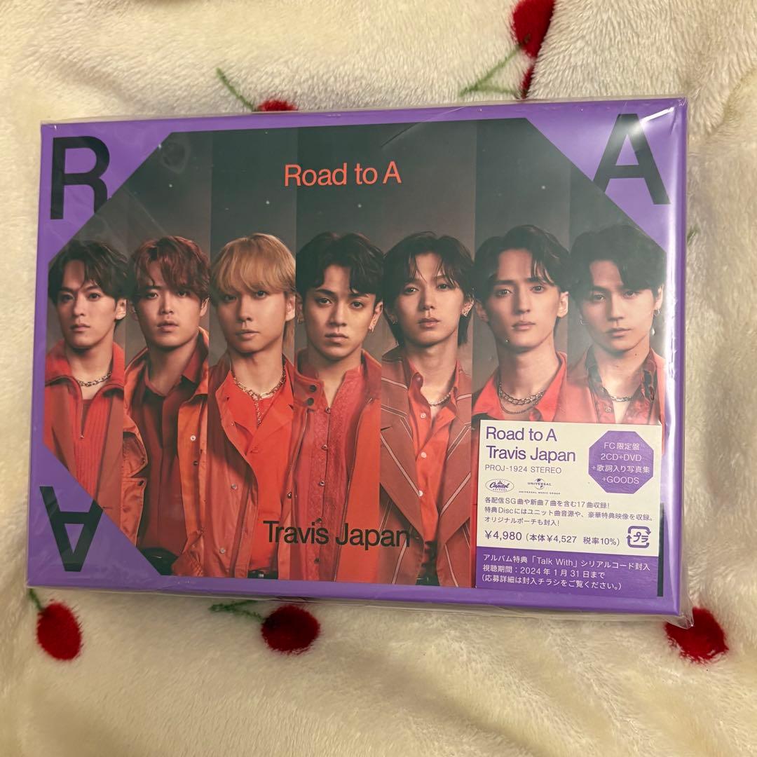Travis Japan Road to A FC限定盤 アルバム DVD
