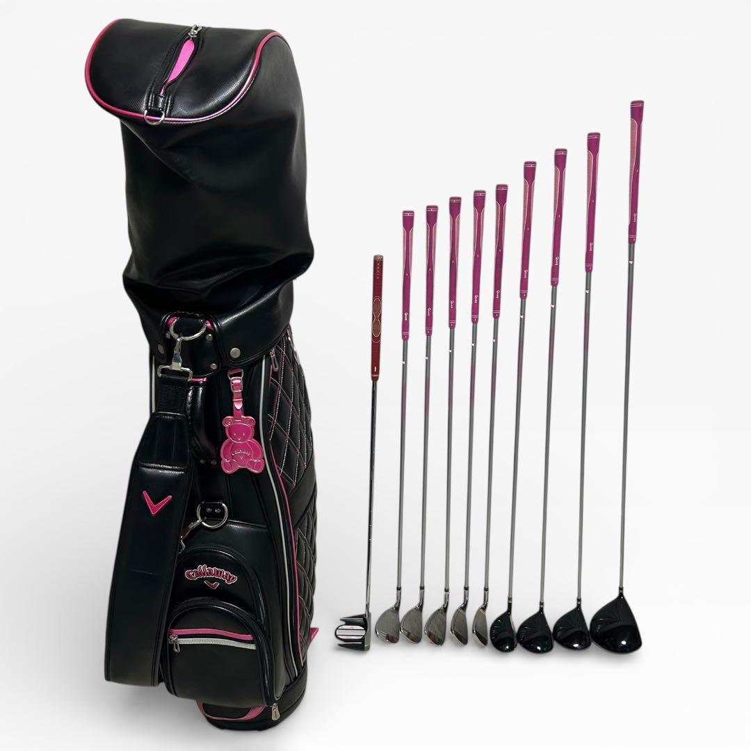 レディース ゴルフクラブ 一式セット Callaway キャディバッグ