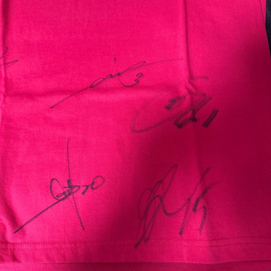 浦和レッズ ACL2017 優勝記念Tシャツ 直筆サイン入り