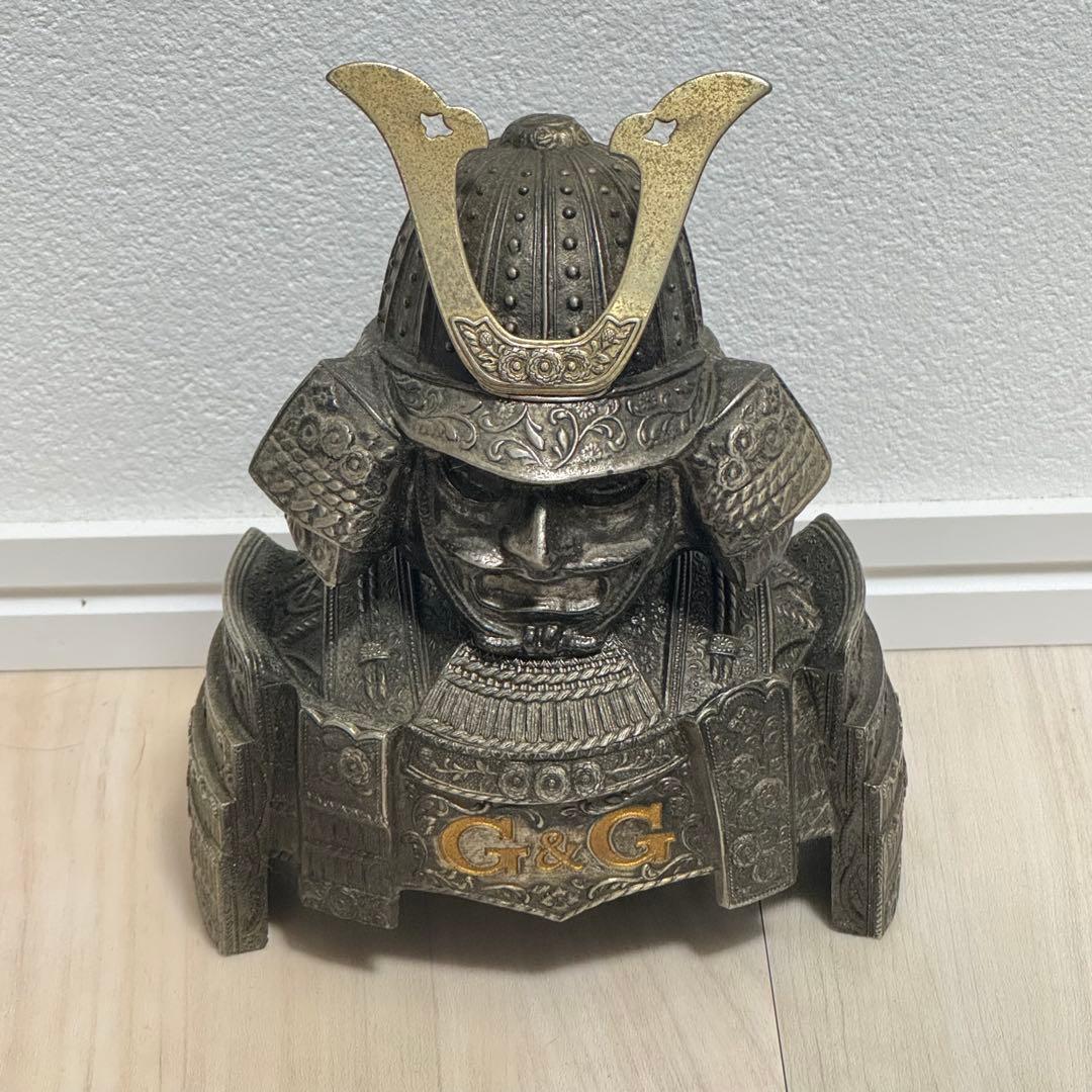 ニッカ 戦国 武将 鎧 兜 アンティーク 甲冑 昭和 レトロ ヴィンテージ 置物