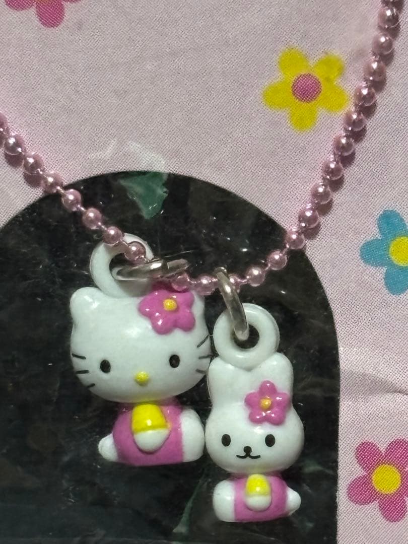 レトロキティキーホルダー　マスコット　昭和　キャシー　かおはな　1999 レア