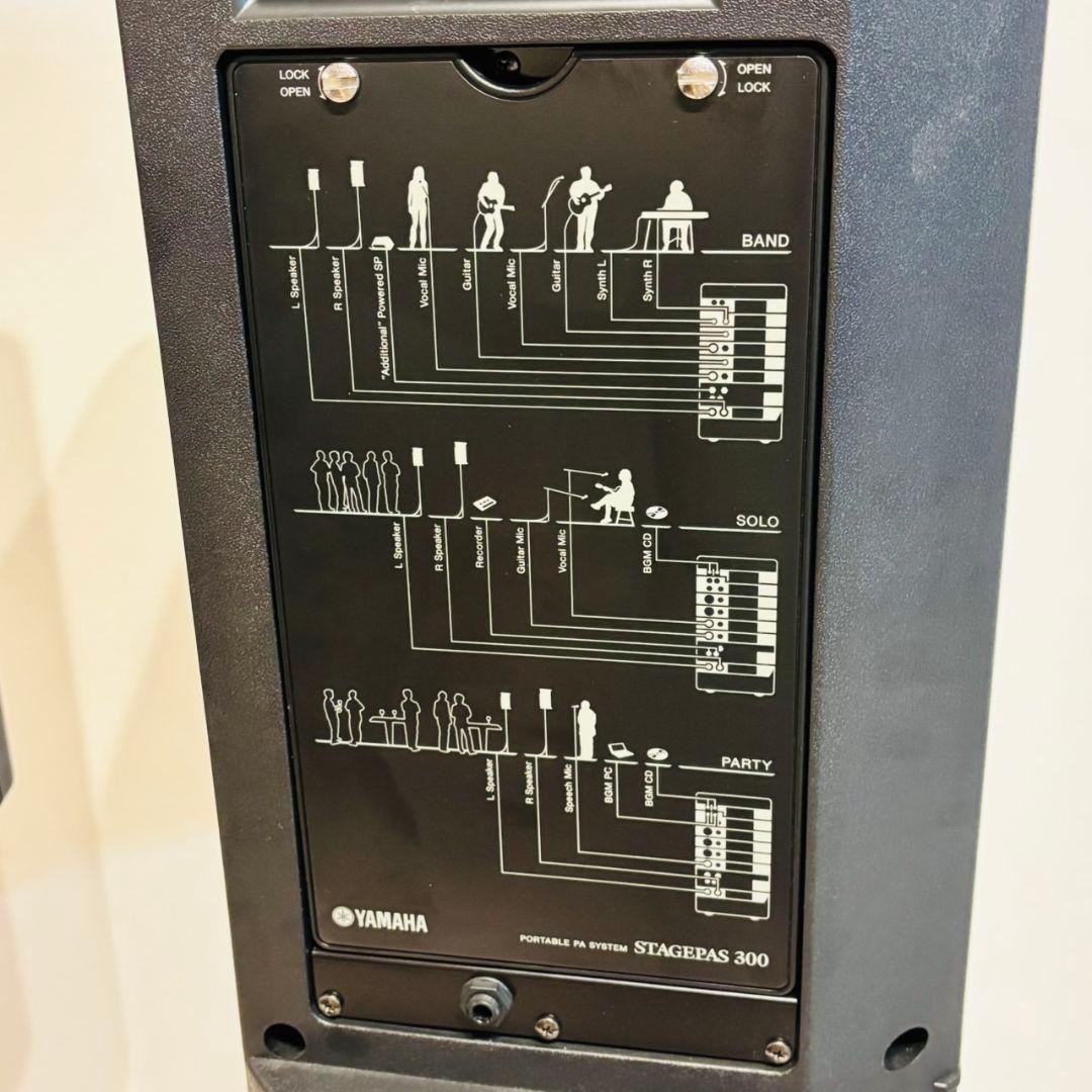 YAMAHA STAGEPAS 300 & SHURE SM58 セット