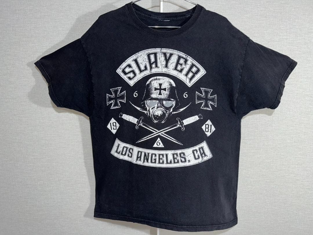 SLAYER Tシャツ XL ガスマスク スラッシュ メタル バンド ビンテージ
