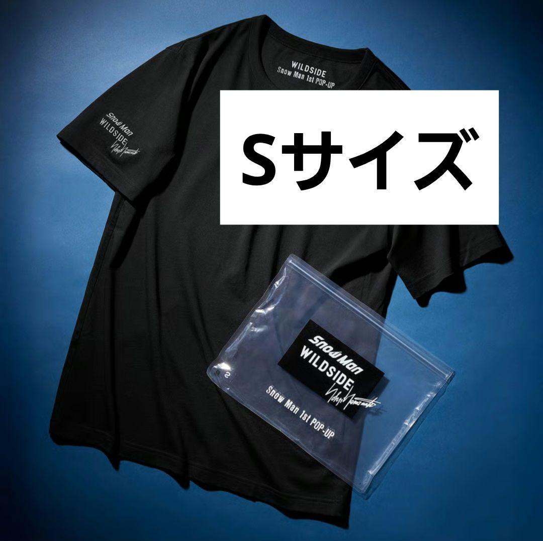 Man WILDSIDE Tシャツ 黒 ポップアップ 韓国