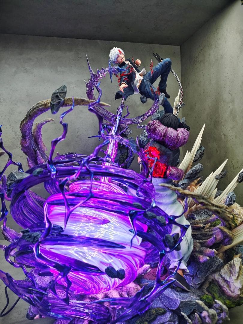 呪術廻戦 五条悟 伏黒甚爾 茈 ガレージキット フィギュア 1/6スケール