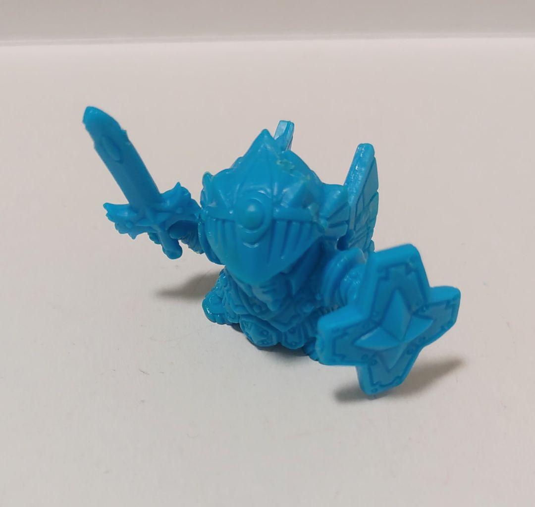 ガン消し　SDガンダム 元祖シリーズ　フルアーマーナイトガンダム　青