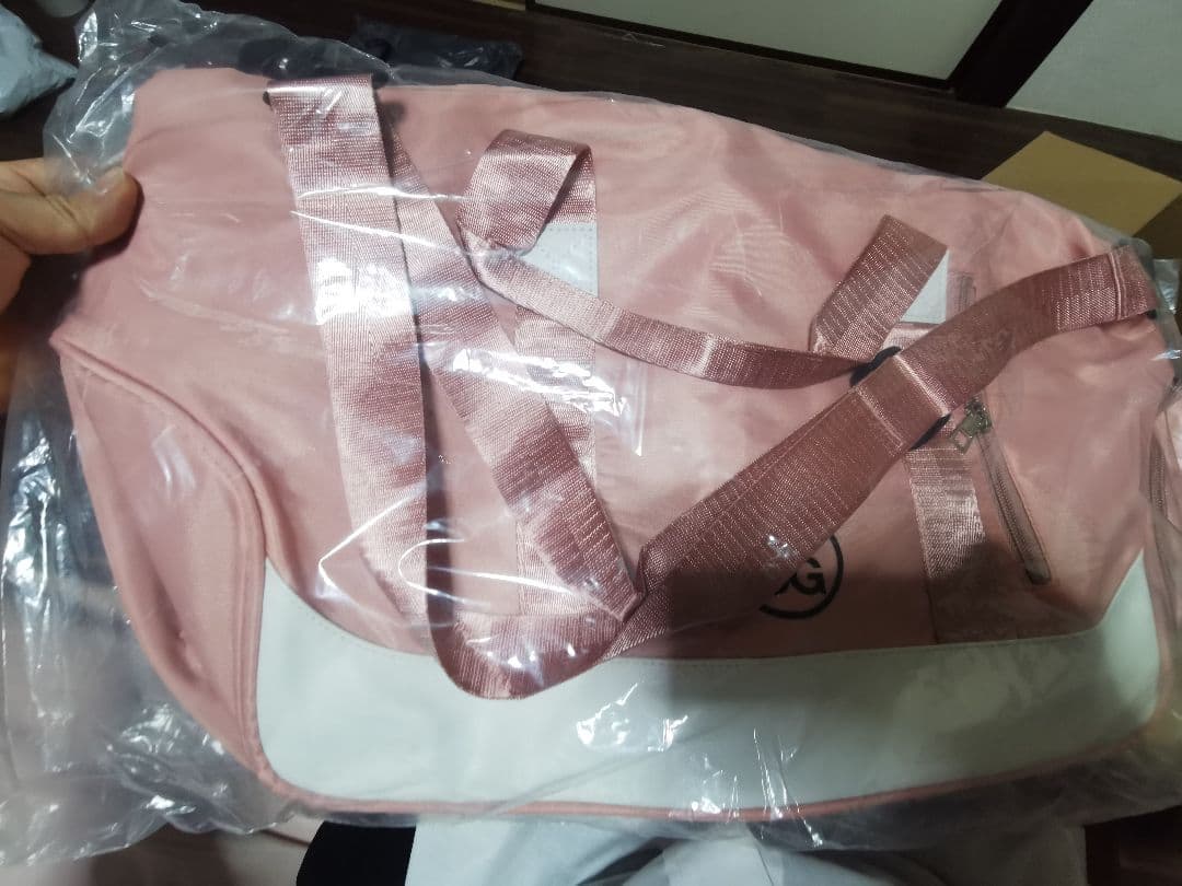 G/FOREゴルフ ボストンバッグ 軽量 ピンク