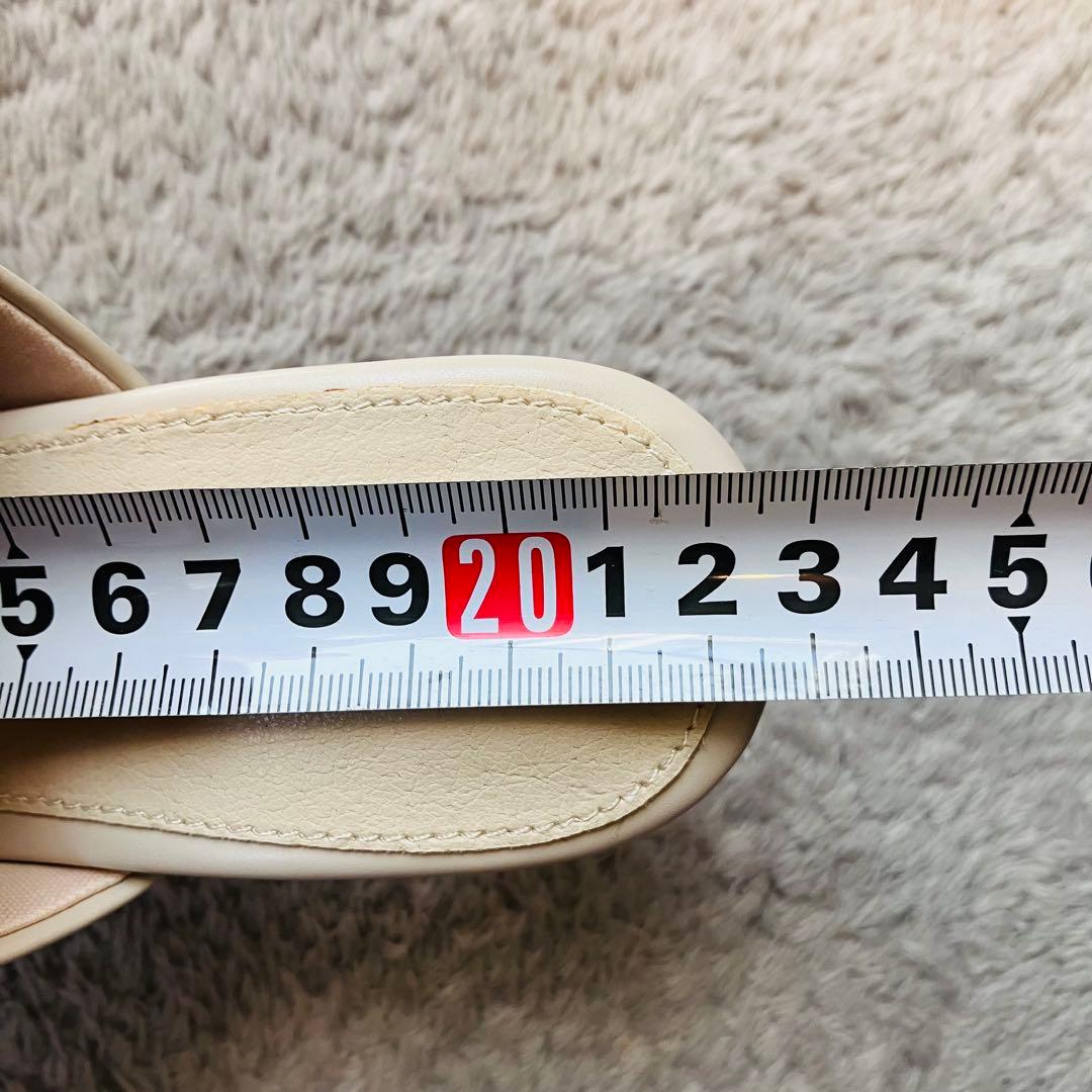 【超希少】RANDA フラワーブーケミュールサンダル Sサイズ