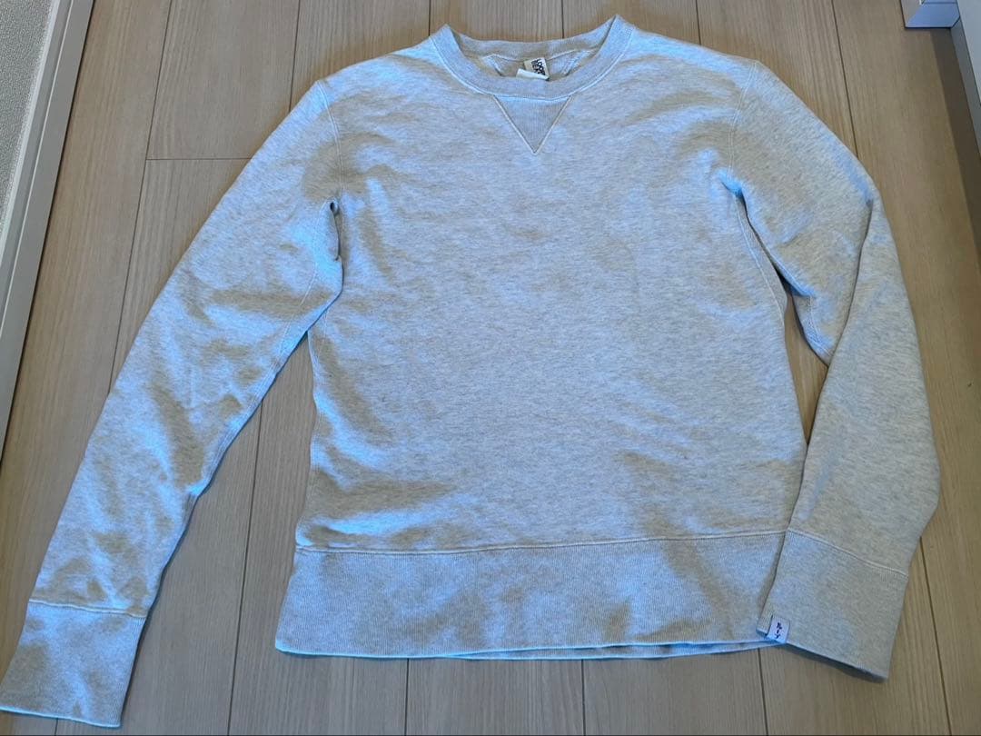 LOOPWHEELER BEAMS PLUS グレー スウェット