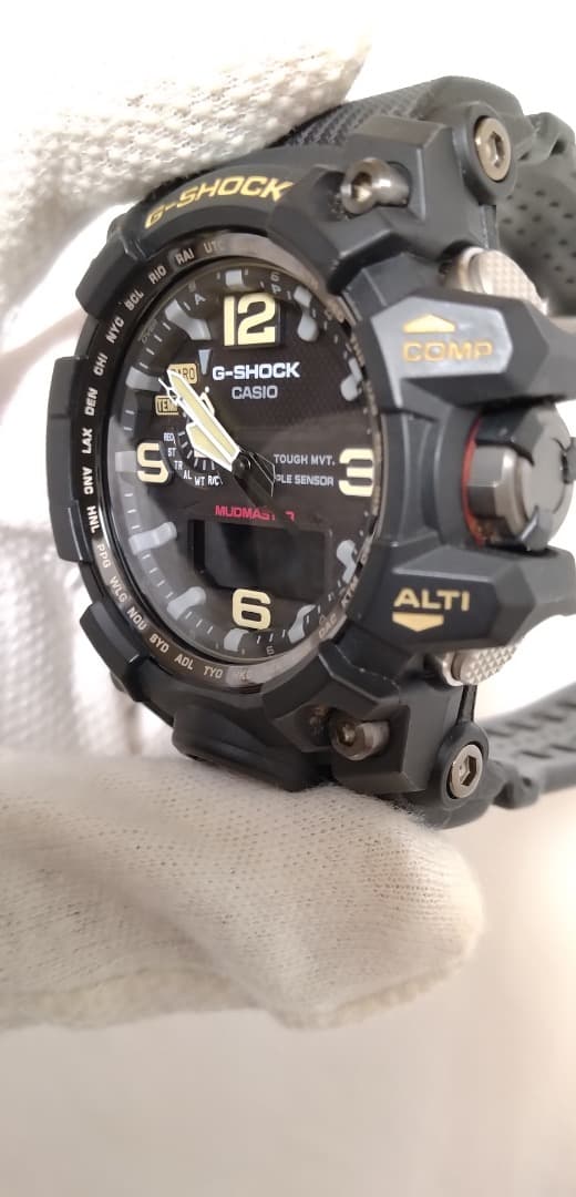 G-SHOCK GWG-1000-1A3JF ブラック ソーラー 黑色 光能驱动