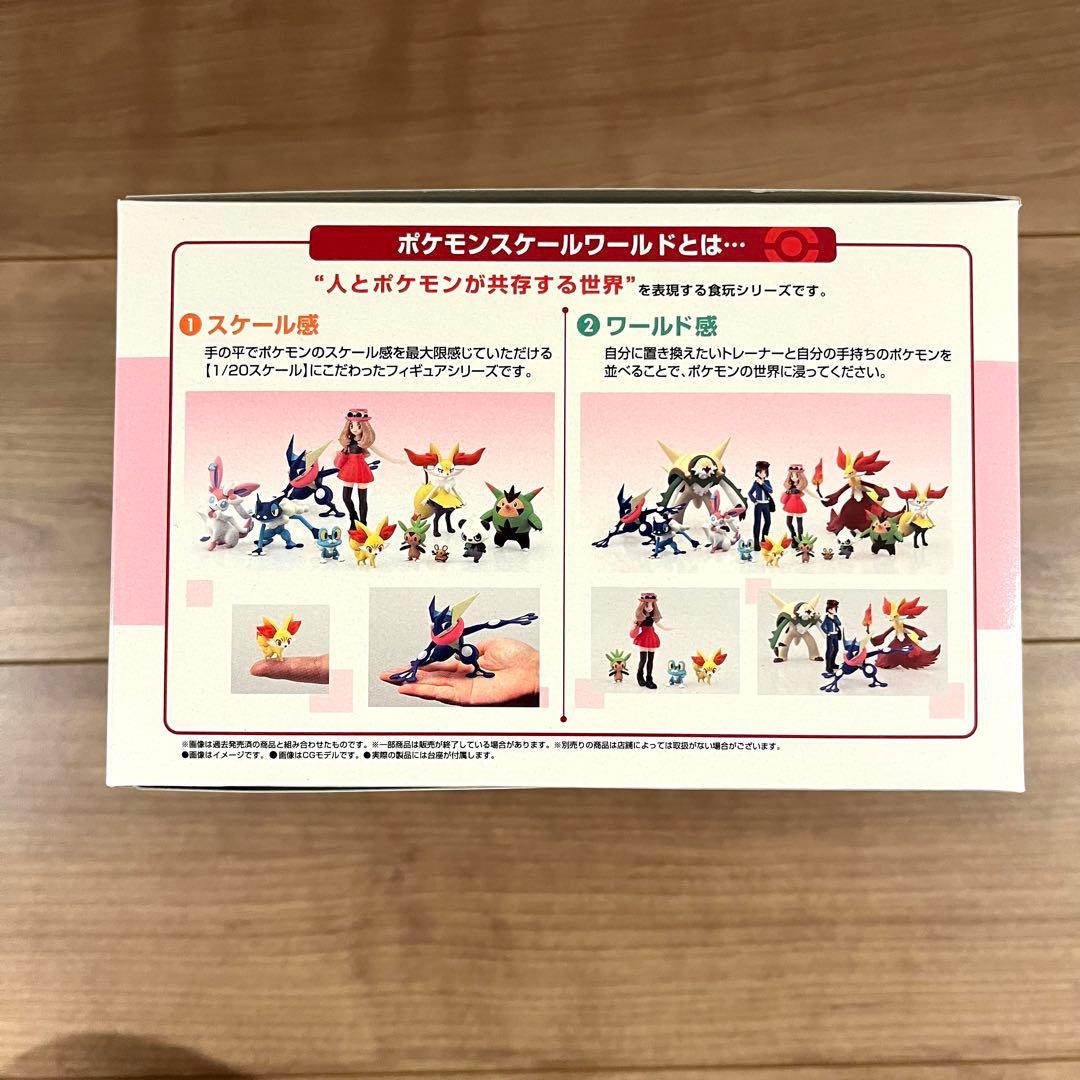[新品未使用]ポケモンスケールワールド カロス地方セット　バンダイ