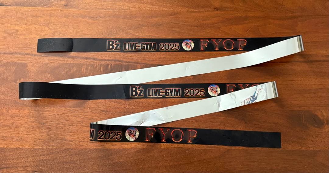 【銀テープ付】B'z LIVE-GYM 2025 FYOP プレミアム席グッズ