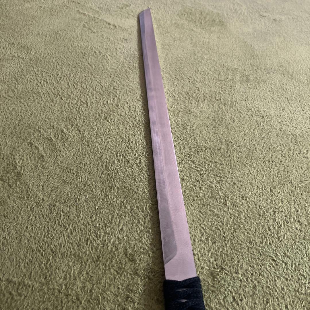 模造刀 直刀型 鉄削り出し（全長88cm／ハンドメイド／手作り模造刀）