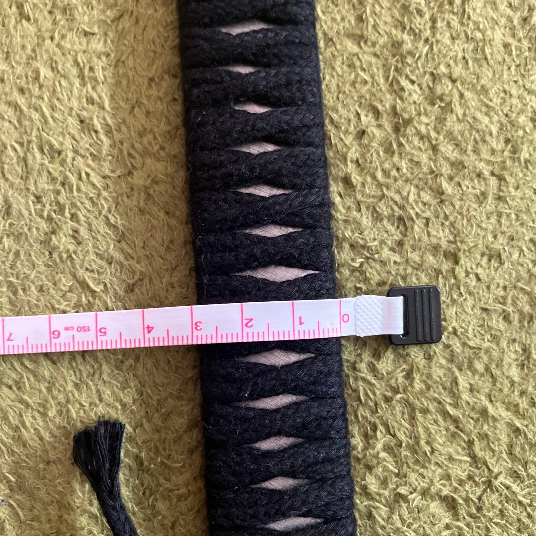 模造刀 直刀型 鉄削り出し（全長88cm／ハンドメイド／手作り模造刀）