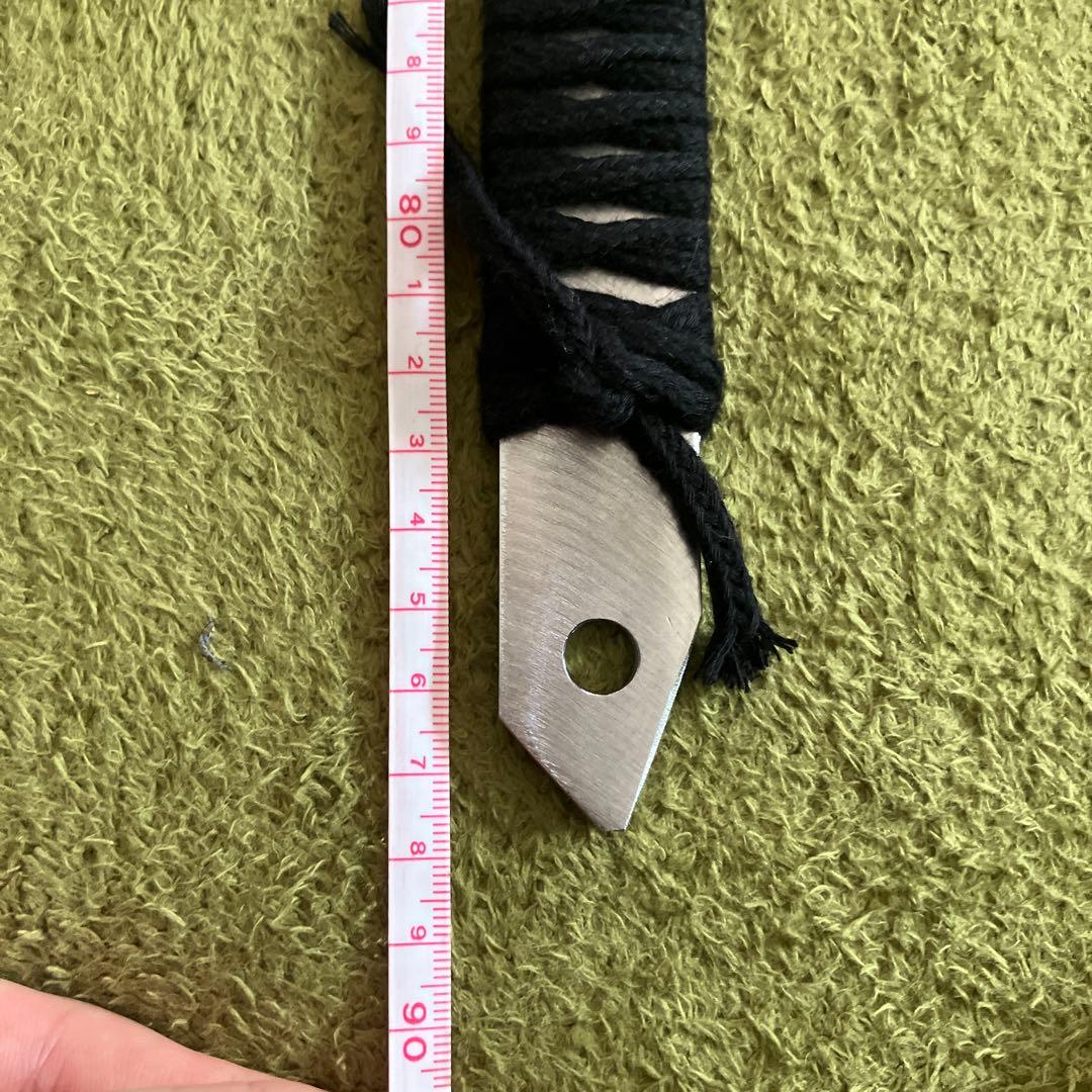 模造刀 直刀型 鉄削り出し（全長88cm／ハンドメイド／手作り模造刀）