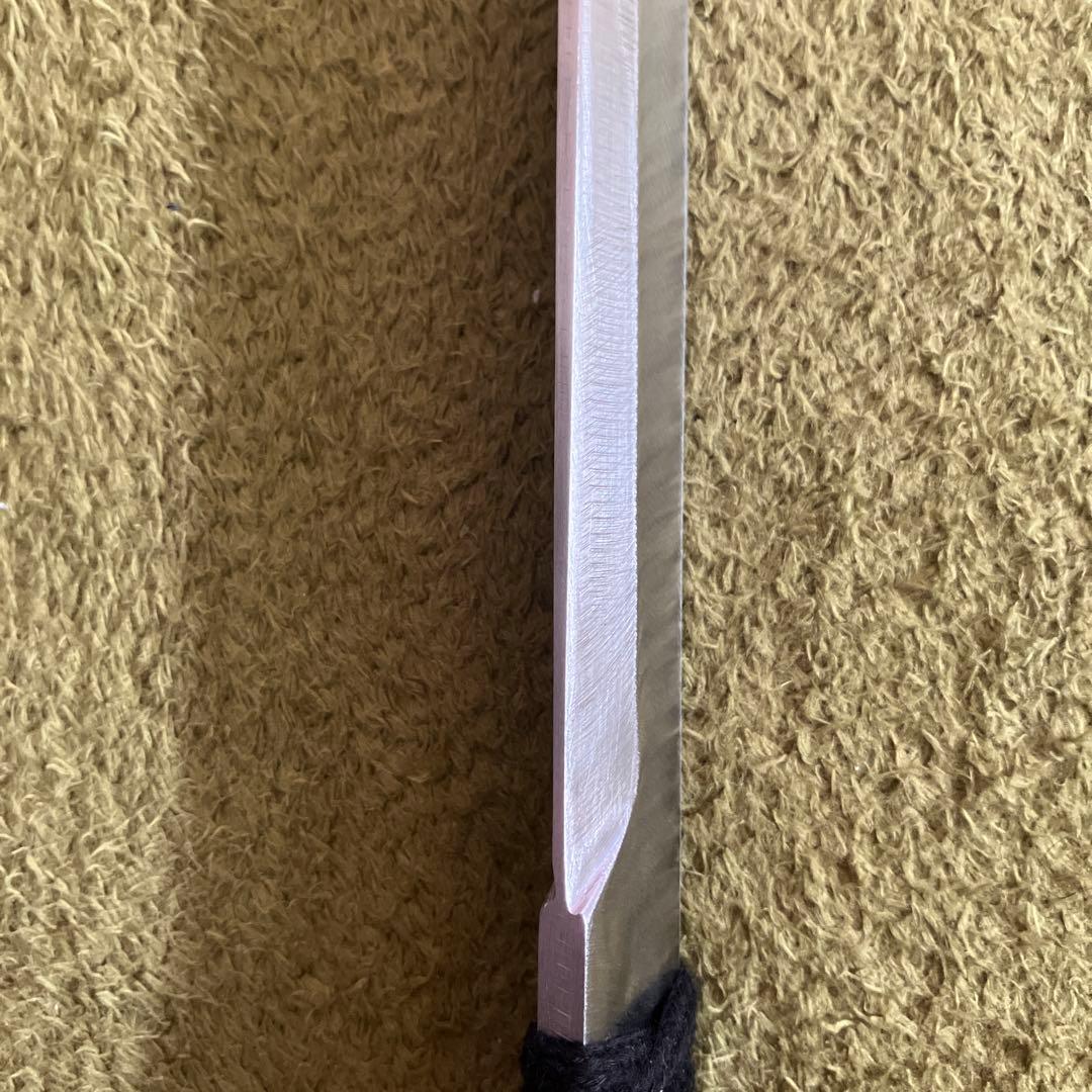 模造刀 直刀型 鉄削り出し（全長88cm／ハンドメイド／手作り模造刀）