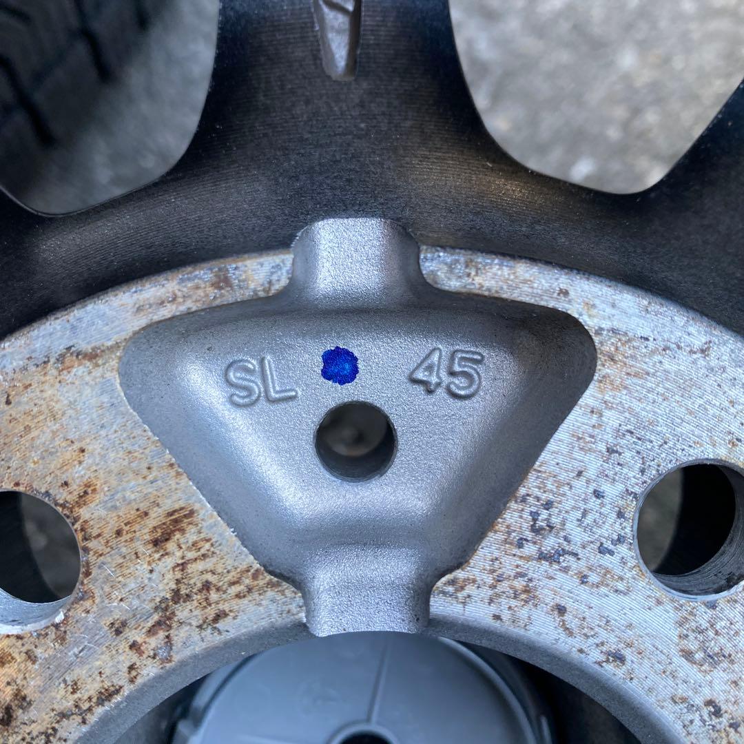 中古バリ溝ブリヂストンスタッドレスセット195/65R15 セレナ