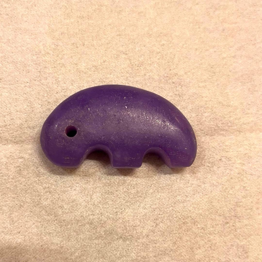 ※※最終値下げ※※ 超希少　勾玉　翡翠　獣型勾玉　ラベンダー翡翠