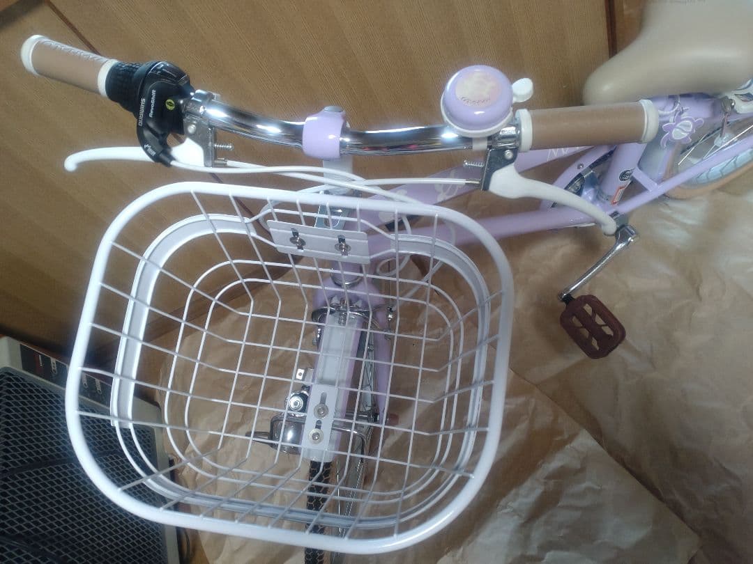 MAHALOジュニア　22インチ　パープル　自転車