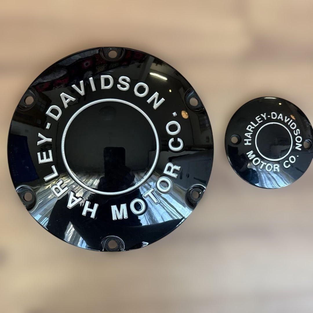 H-D純正　ダービーカバー.タイマーカバー