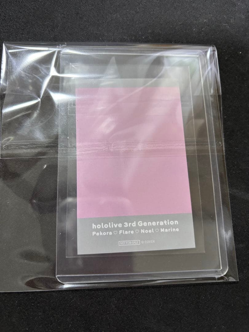 ホロライブ 3期生 1st EPきゅるるん大作戦 ぺこら 直筆 チェキ風カード