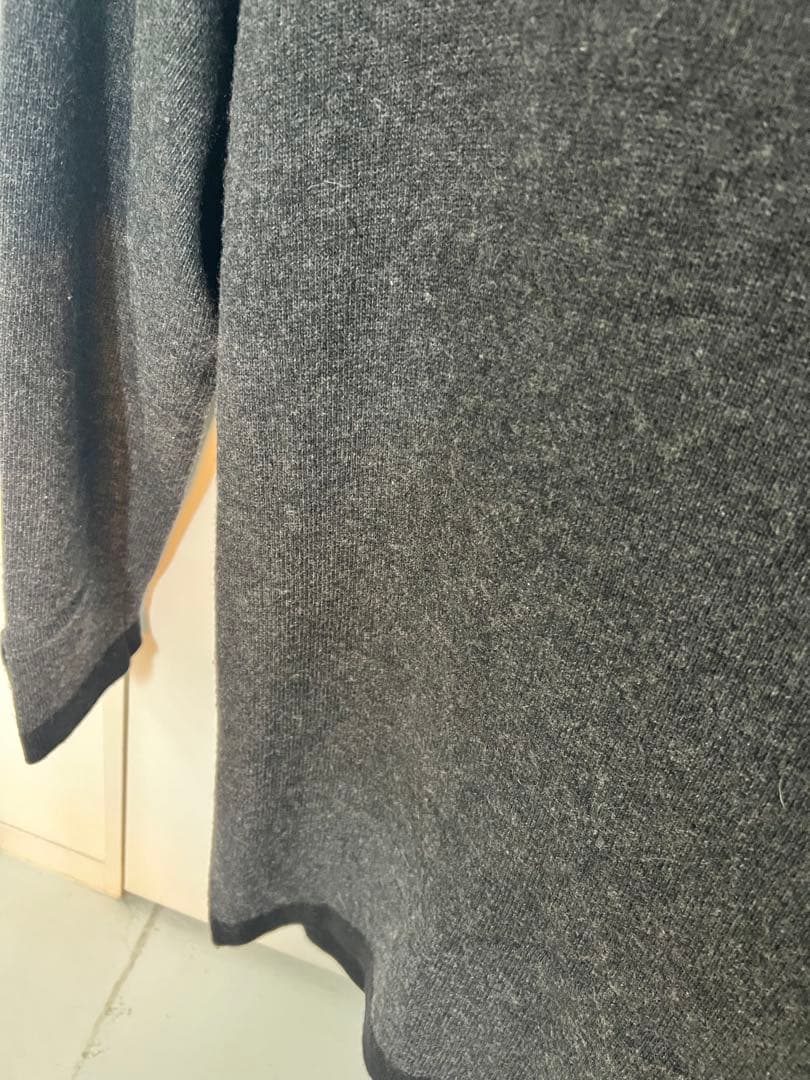 CHANEL カーディガン グレー・ブラック 長袖