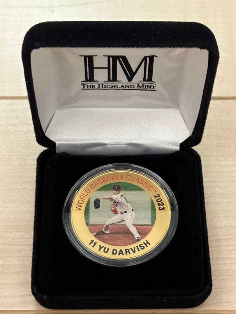 2023WBC日本代表　侍ジャパン　ダルビッシュ有投手　ゴールドカラー