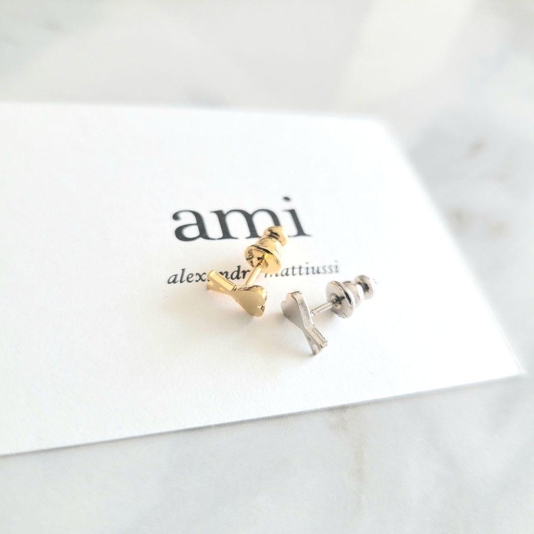 【新品未使用】AMI PARIS/ AMI DE COEUR ピアス 片耳　GL